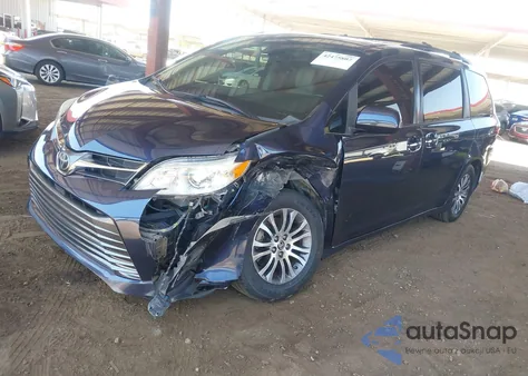 2020 Toyota Sienna Xle from USA, damaged, VIN 5TDYZ3DC7LS071468